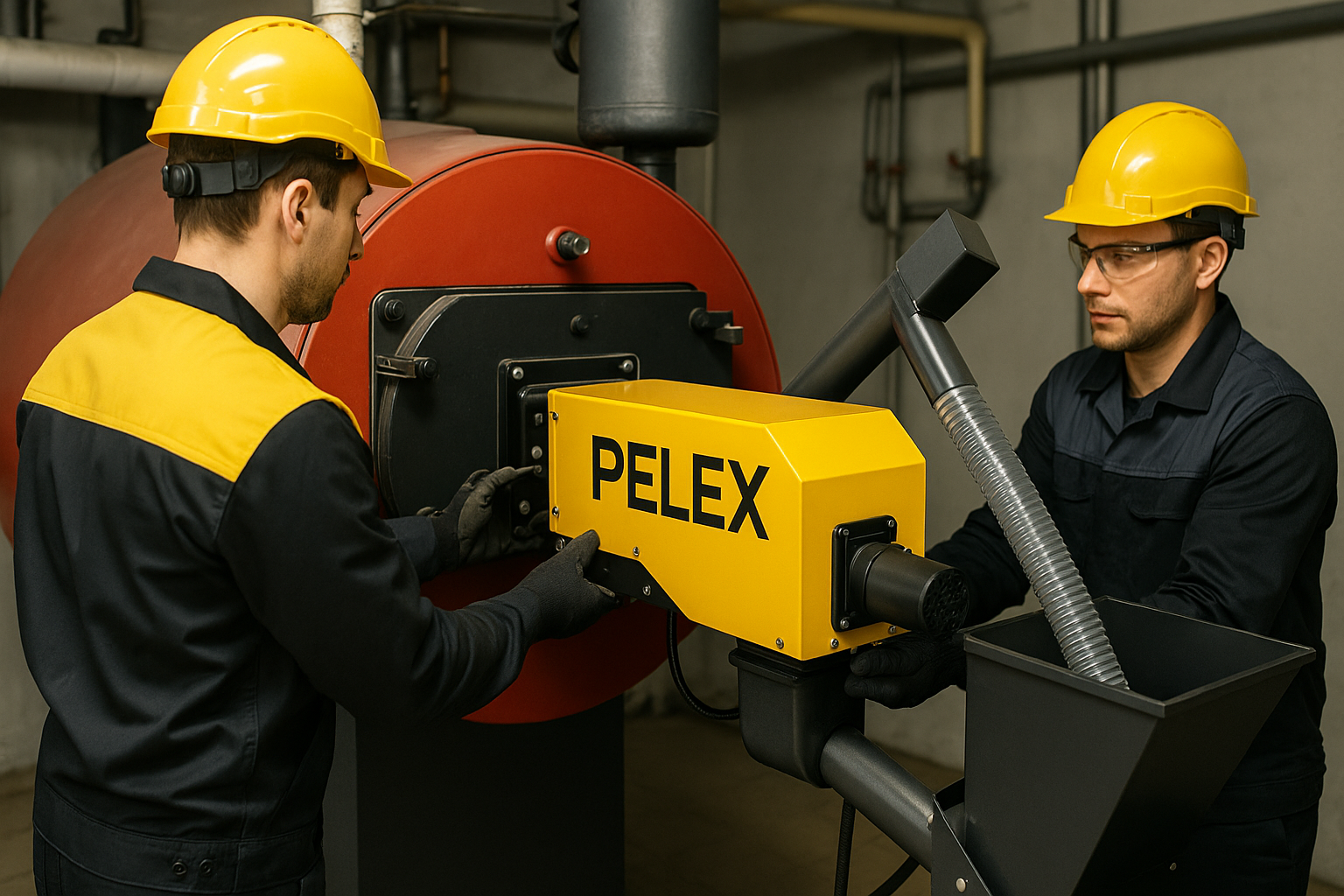 
Pelet Brülör Kurulumu